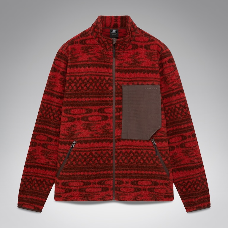 Snowdrift Mountain Fire Sherpa - Mntn Pat Flm Red/Drk Umb