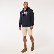 B1B Po Hoodie 2.0 - Fathom/White
