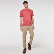 Overdyed B1B Logo Tee - Iron Red