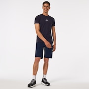 Bark New Short Sleeve - Fathom/White