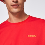 Heritage Eyeshade Tee - Poppy Red