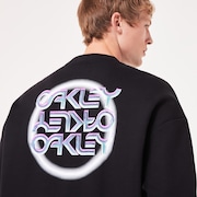 Mtl Ringed B1B Crew Sweatshirt - Blackout