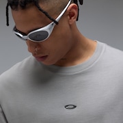 Metal Rise Tee - Cement