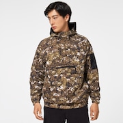 Enhance Fgl Wind Anorak Jacket 1.7 - Green Print
