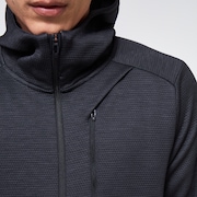 Enhance Grid Fleece Jacket 10.7 - Blackout