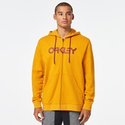 Teddy Full Zip Hoodie - Amber Yellow