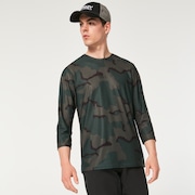 Ride Free 3/4 Jersey - B1B Camo Hunter
