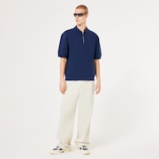 Oakley Driven Zip Polo - Abyss