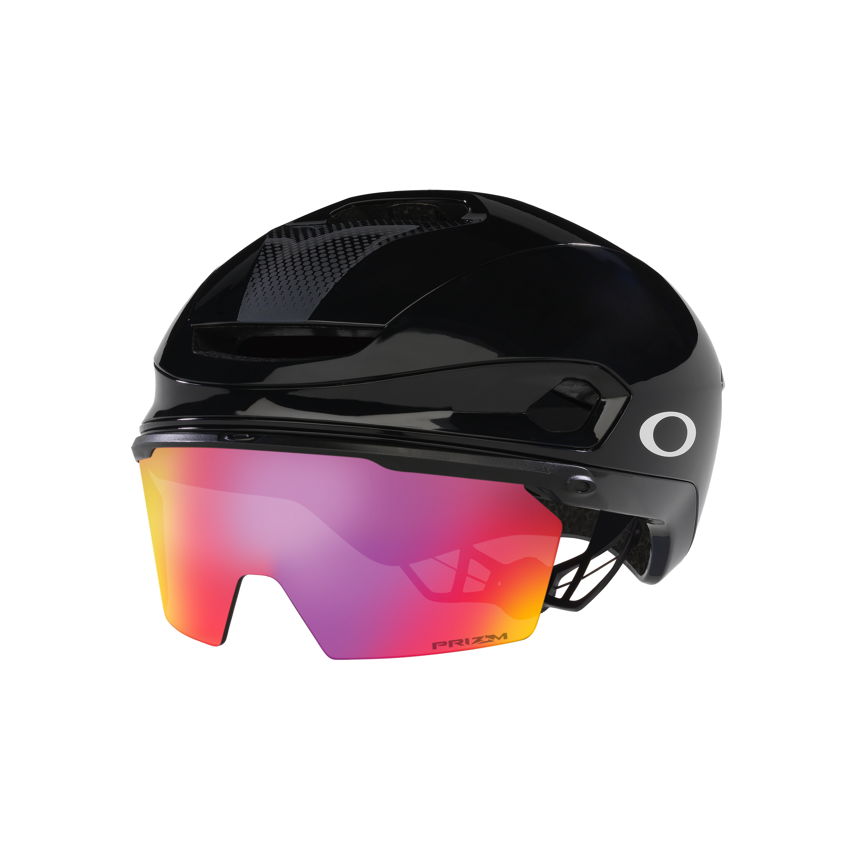 Oakley　ヘルメット Oakley Aro7 Road I.C.E. in Black Gloss ICE Ref/Prizm Red | Oakley® US