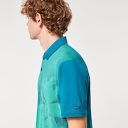 Oakley Reduct Polo - Aurora Blue