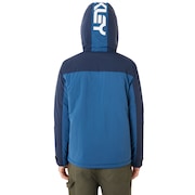 Block Color Anorak Jacket - Fathom