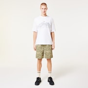 Wired Mtn Scape Tee - White