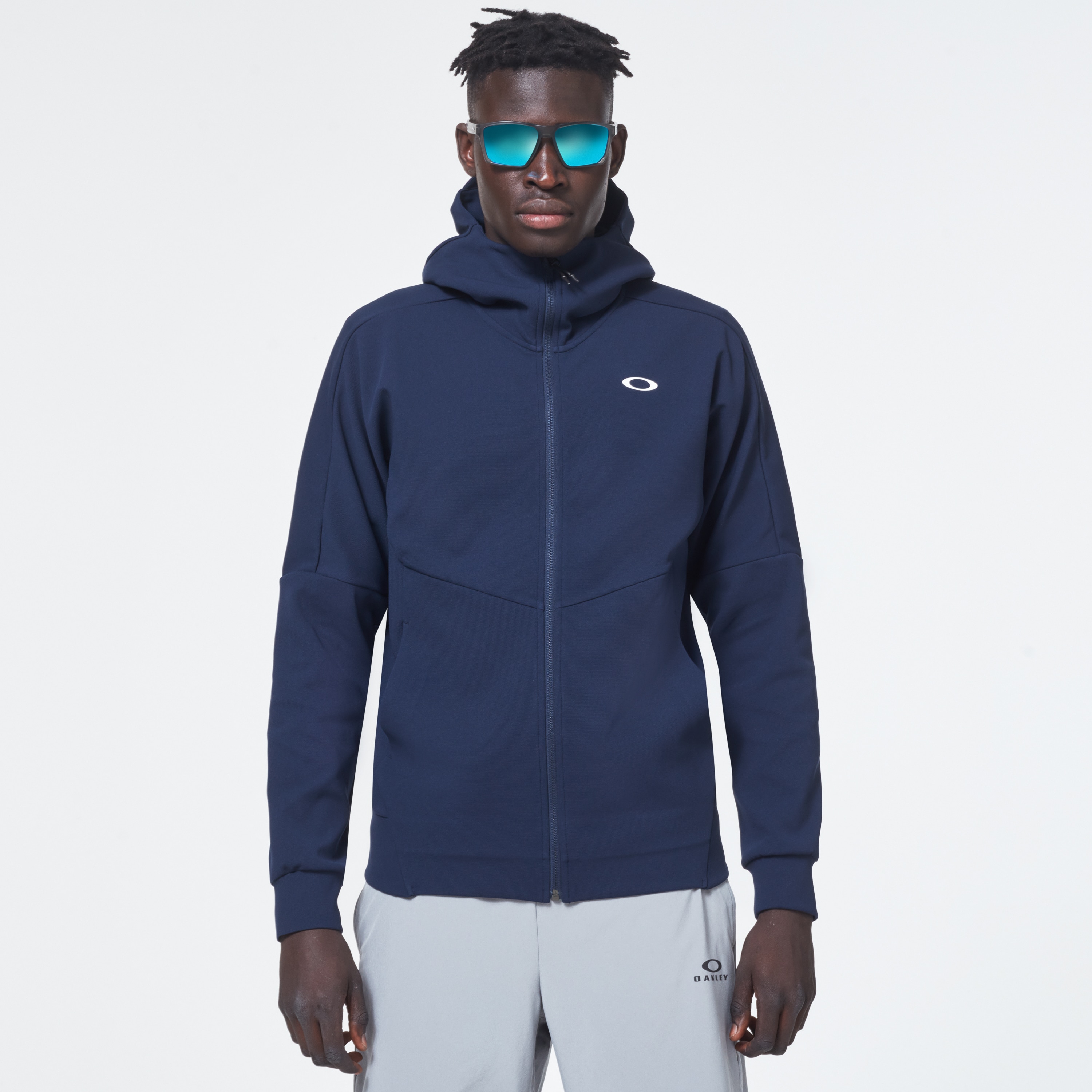 Oakley Enhance Mobility Fleece Jacket in Black Iris | Oakley