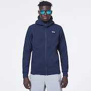 Oakley Enhance Mobility Fleece Jacket in Black Iris | Oakley
