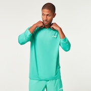 Rainbow Rc Hooded Rushguard - Mint Green