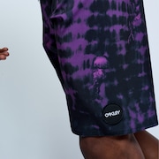 Jellyfish Printed Boardshorts - Radiant Orchid