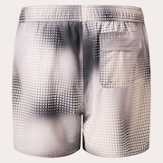 Sand Pixel Rc 16" Beachshort - Organic Spots Gray