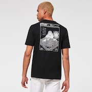 Topo Map Tee - Blackout