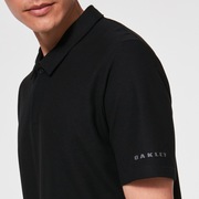 Contender Stripe Polo - Blackout