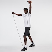 Enhance QD SS Tee Sci O Bark 11.0 - White