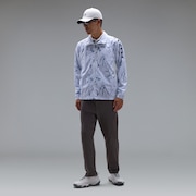 Oakley Glitch Wind Jacket - White Print