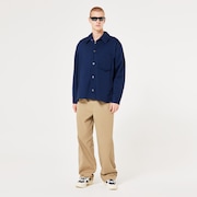 Cotton Overshirt - Abyss