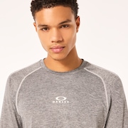 O Fit Rc LS Tee - Uniform/Lunar Heather