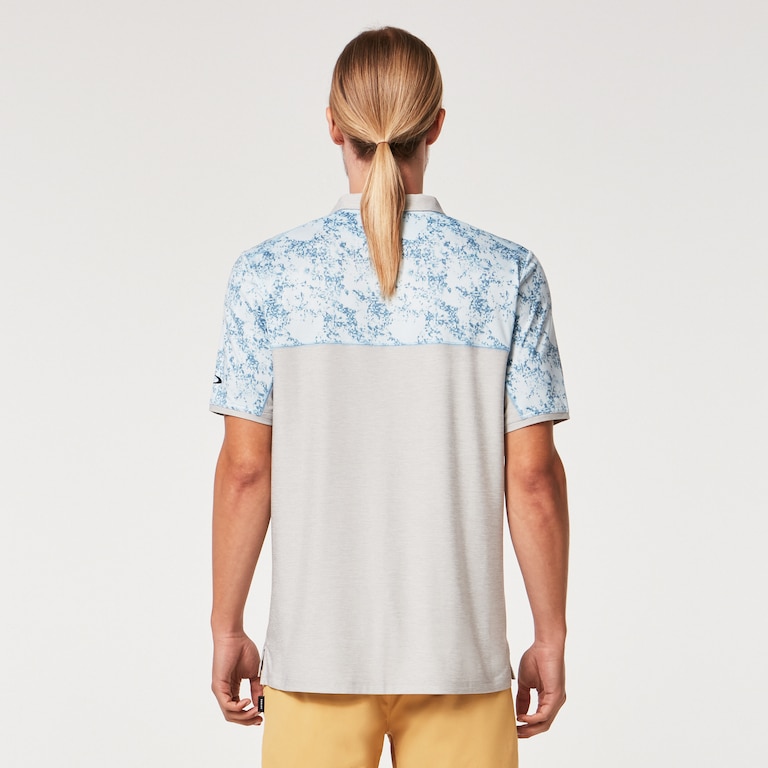 Oakley Sand Block Polo - Stonewash Blue