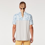 Oakley Sand Block Polo - Stonewash Blue
