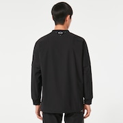 Skull Water Resistant Pullover - Blackout