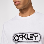 Retro Plated B1B Tee - White