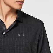Oakley Dimension Jacquard Polo - Blackout