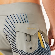 Striped 19'' Boardshort - Boulder Green