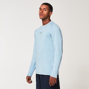 O Fit Rc LS Tee - Stonewash Blue Heather