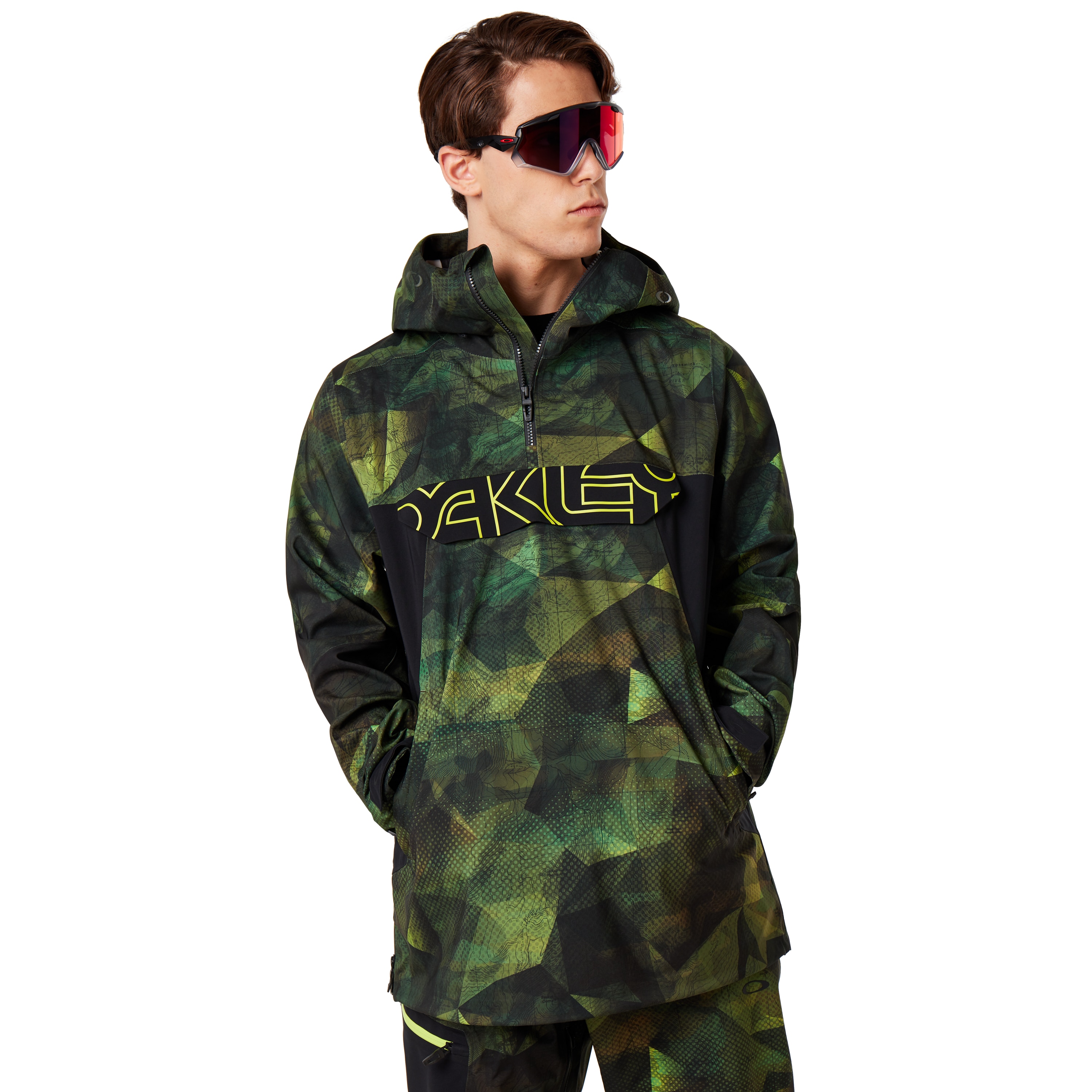 Oakley Black Forest Shell 3L 15K Jacket in Geo Camo P. | Oakley