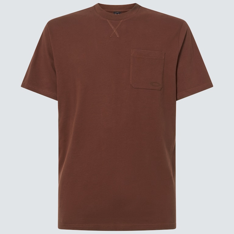 Relax Pocket Ellipse Tee - Carafe