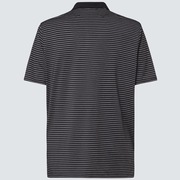 Oakley Jacquard Stripe Polo - Blackout