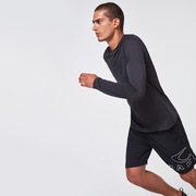 Foundational Heathered LS - Dark Gray Heather