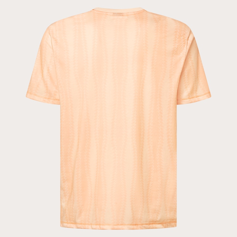 Vertical Sets Tee - Orange Zig-Zag Print