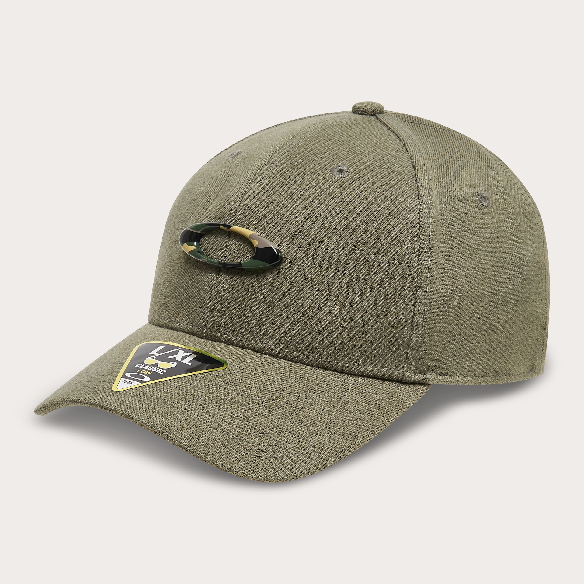 Oakley Men's Tincan Cap - Worn Olive/graphic Camo Size: S/M