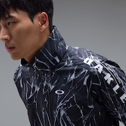 Oakley Glitch Wind Jacket - Black Print