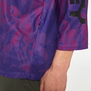 Ride Free 3/4 Jersey - Purple Mountain Td Print