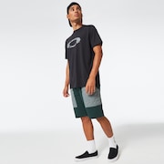 Blurred Static Icon Tee - Blackout