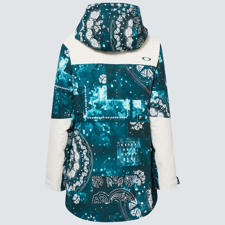 Tc Aurora Rc Insulated Jacket - Green Bandana Pt/White