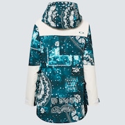 Tc Aurora Rc Insulated Jacket - Green Bandana Pt/White