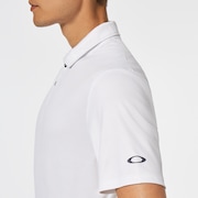 Oakley Reduct Polo - Geometric Print White