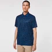 Oakley Freestyle Print Rc Polo - Poseidon