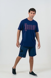 Bark Cooled GRX Tee - Dark Blue