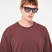 Dual French Terry Tee - Grenache