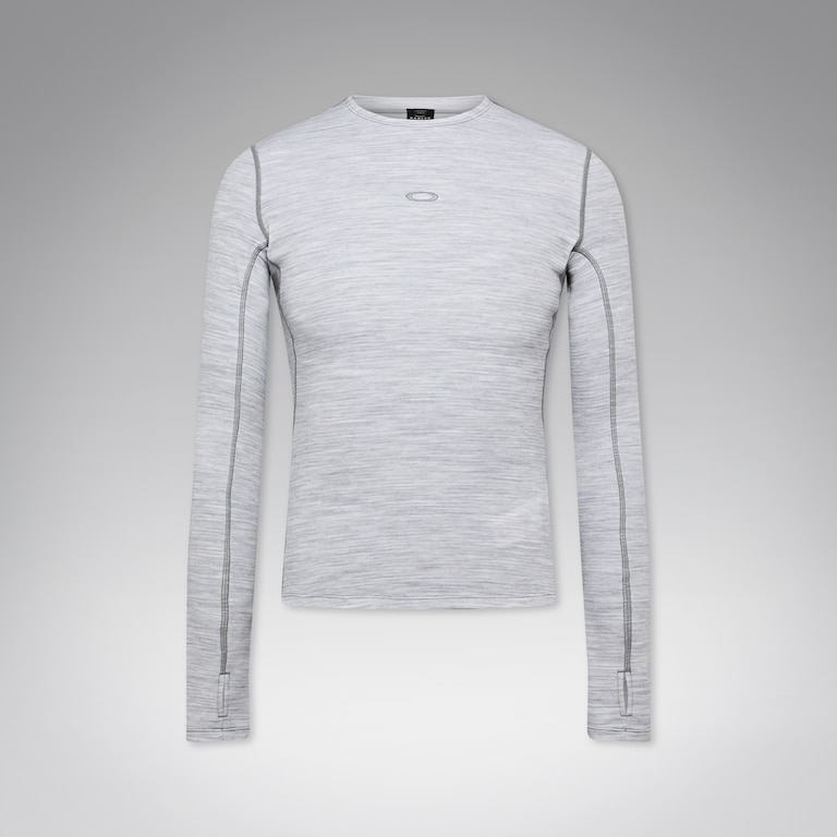W. Spruce Wool LS Base Layer - Cement Melange